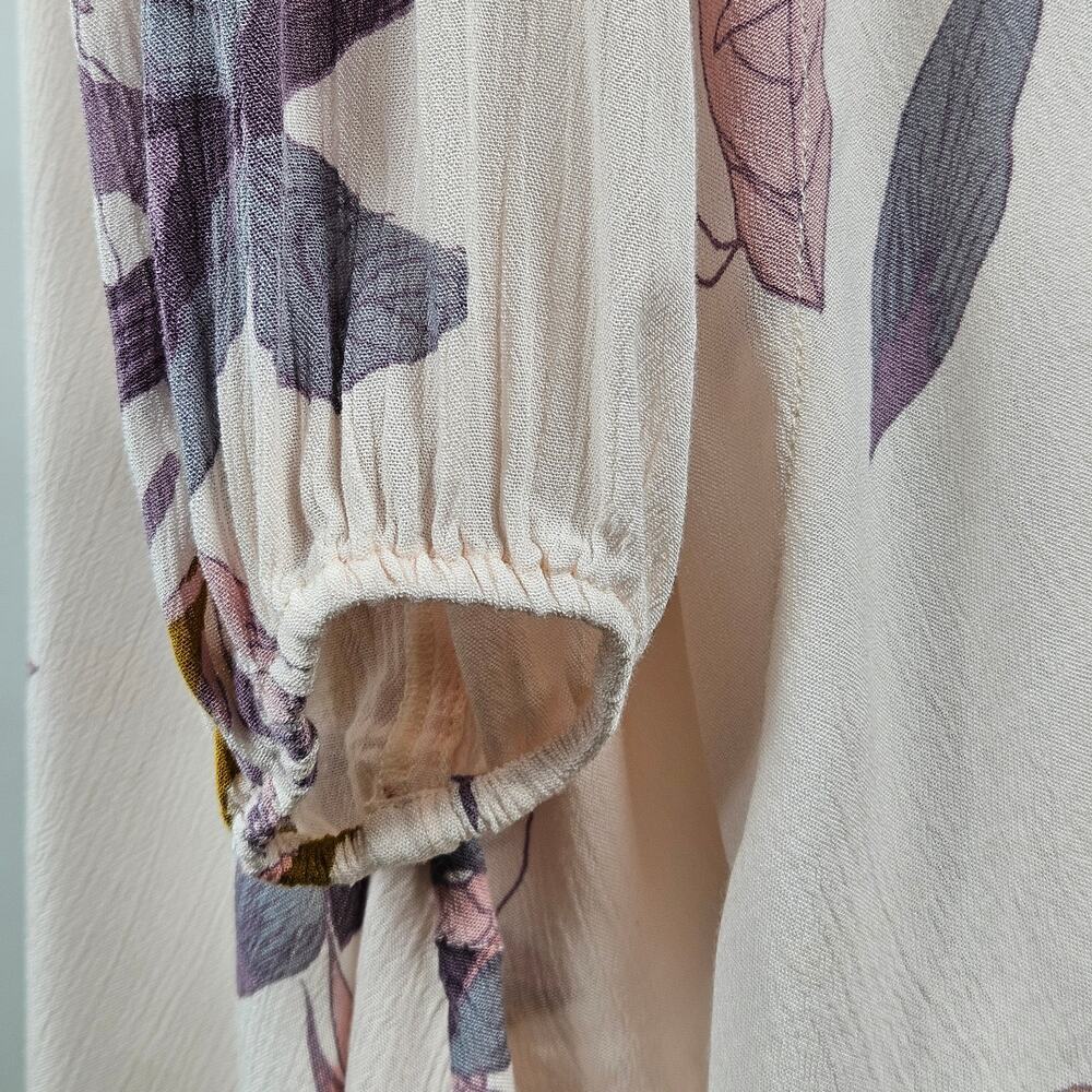 Free‎ People Tunic Boho Mini Dress Floral Print | Women's Small | MINOR FLAW - Picture 15 of 16